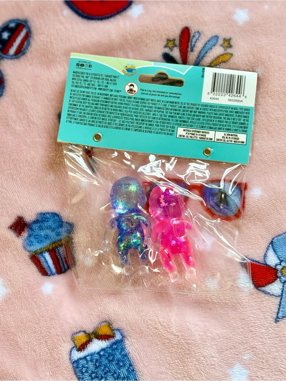 Sugar Swaps twins - Pink & Glitter Blue Twin Pack